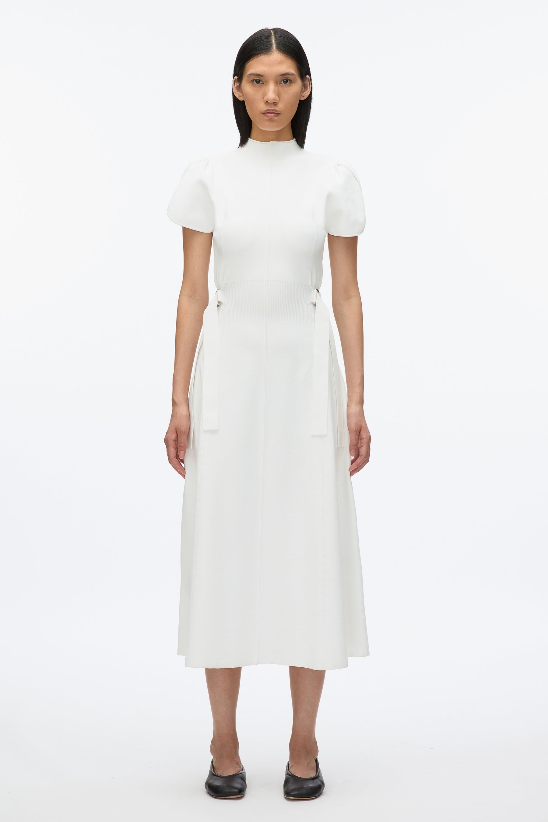 Compact Rib Tulip Dress - 2
