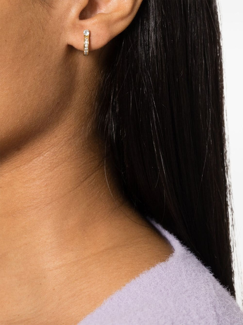 kate spade Precious Delights hoop earrings outlook