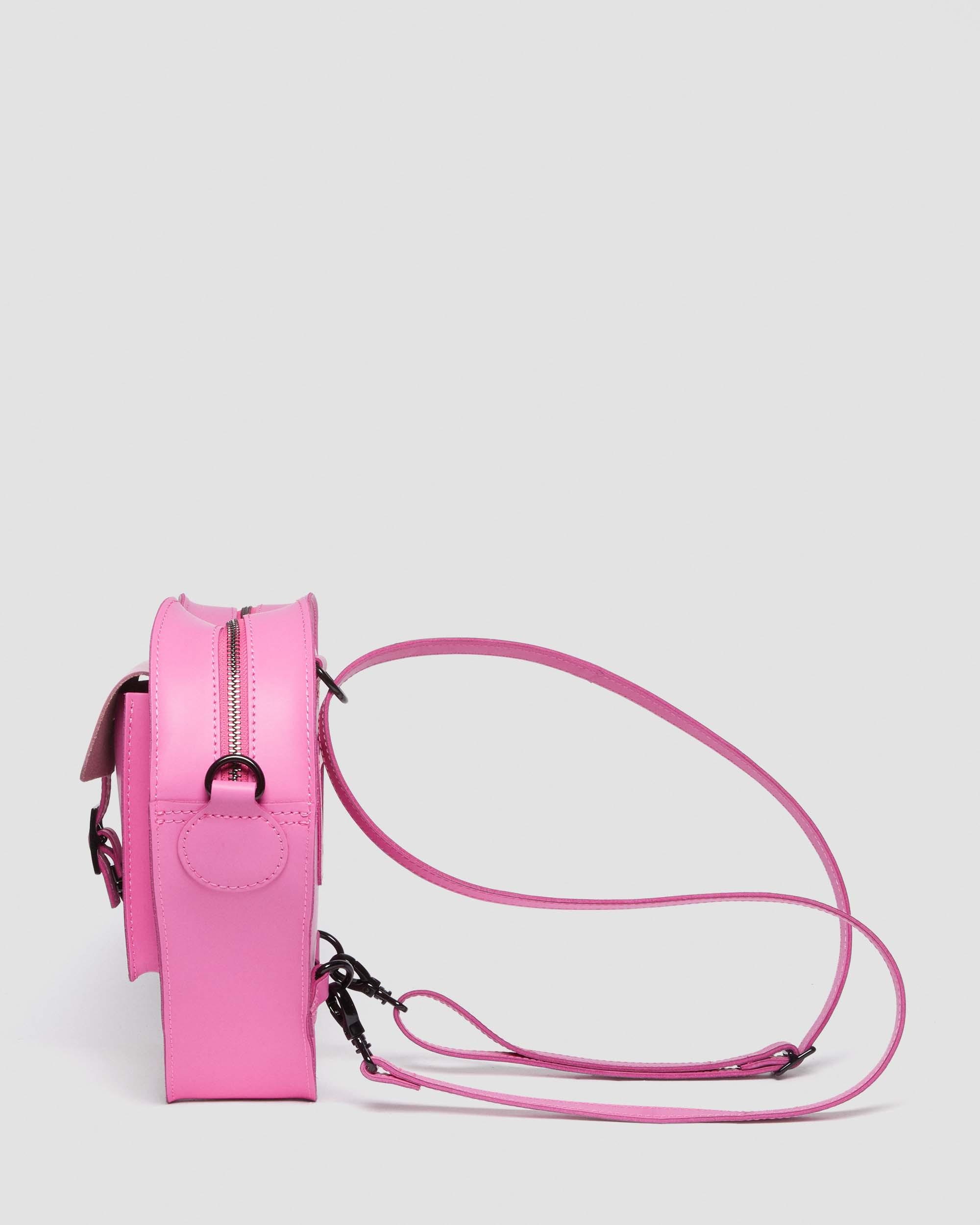 Heart Shaped Hardware Kiev Leather Bag - 6