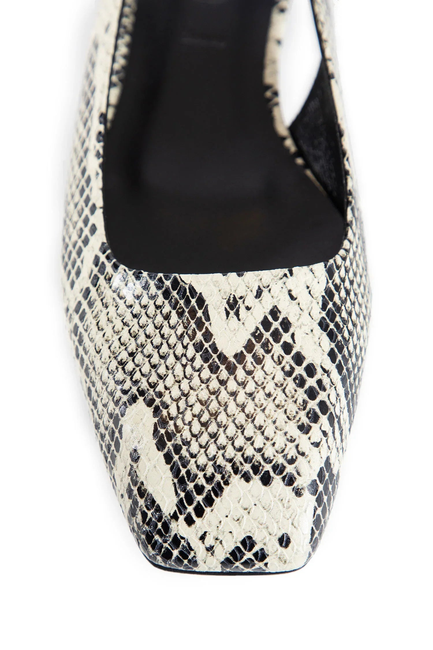 Geraldine-Snake-Print-Slingback-Flats - 5