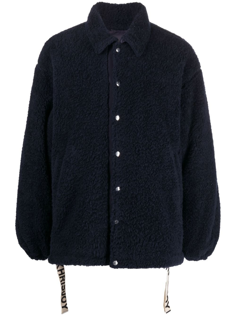 fleece padded jacket - 1