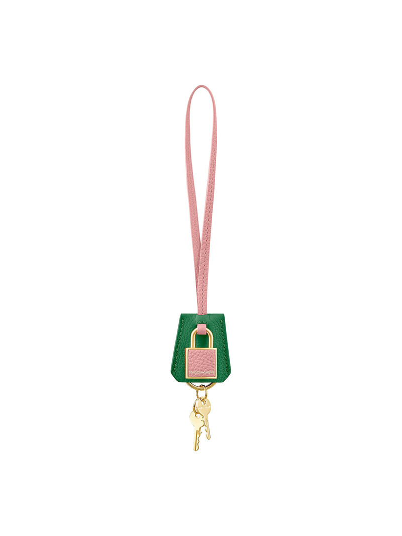 Women's The SABRéMOJI Padlock Charm - Emerald Lily 1