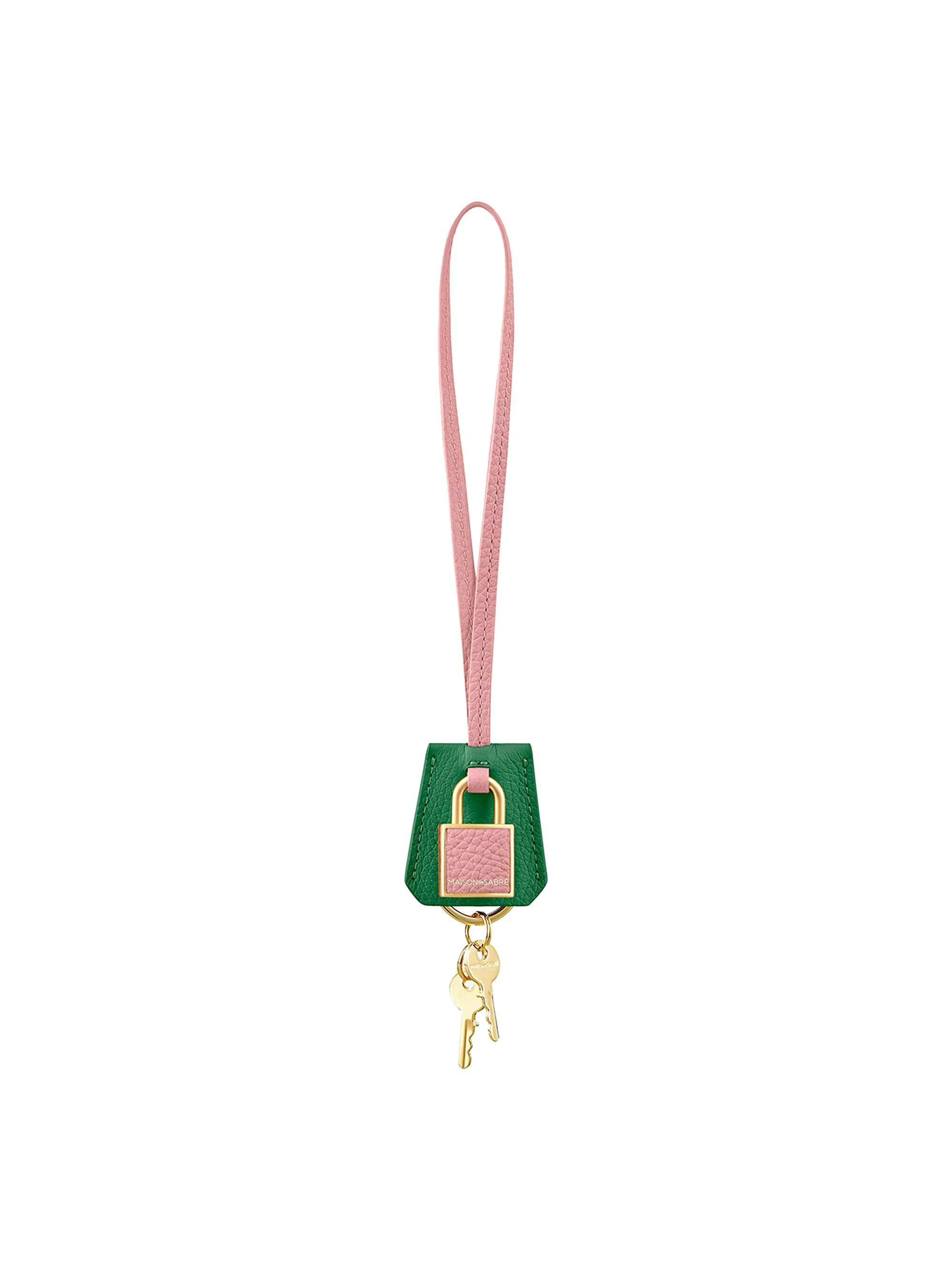 Women's The SABRÉMOJI Padlock Charm - Emerald Lily - 1
