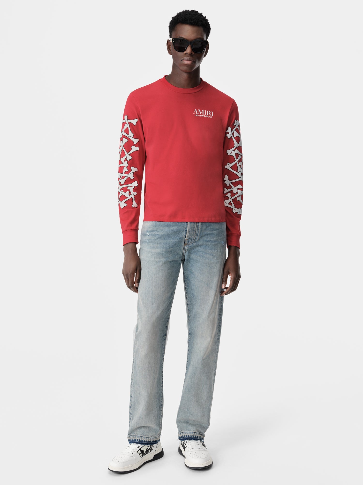 BONES STACKED LONG SLEEVE TEE - 3