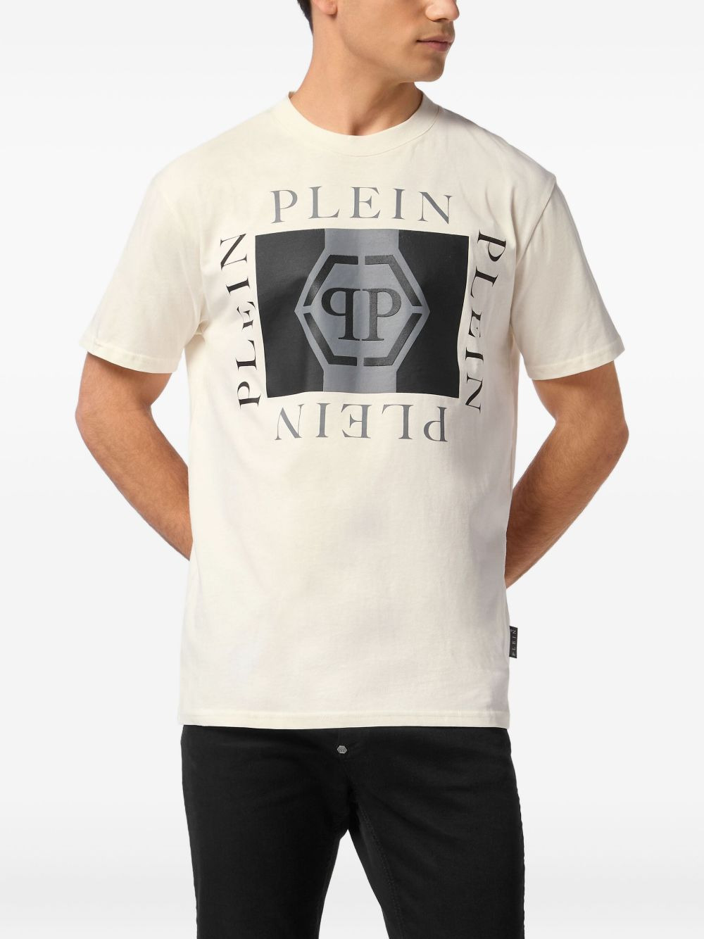 logo-print T-shirt - 2