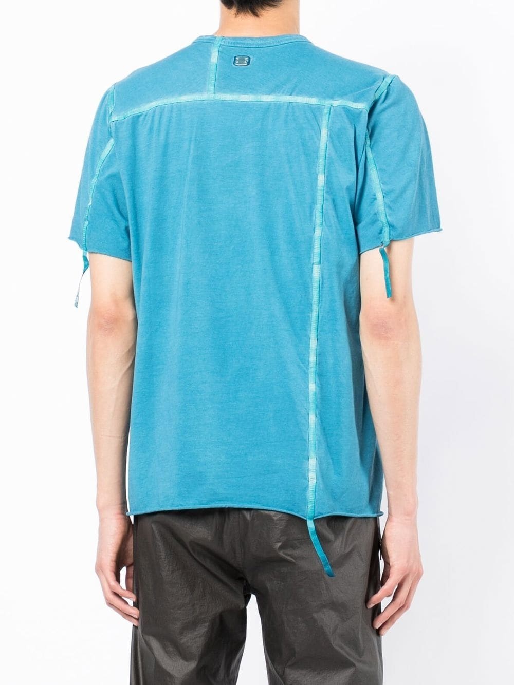 seam-detailing organic-cotton T-shirt - 4