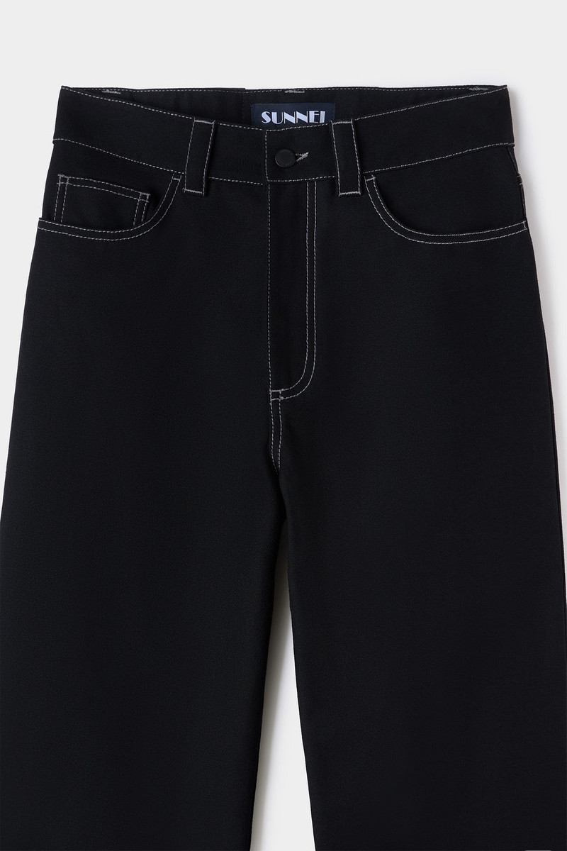 SUNNEI BELLIDENTRO PANTS / black stripes outlook