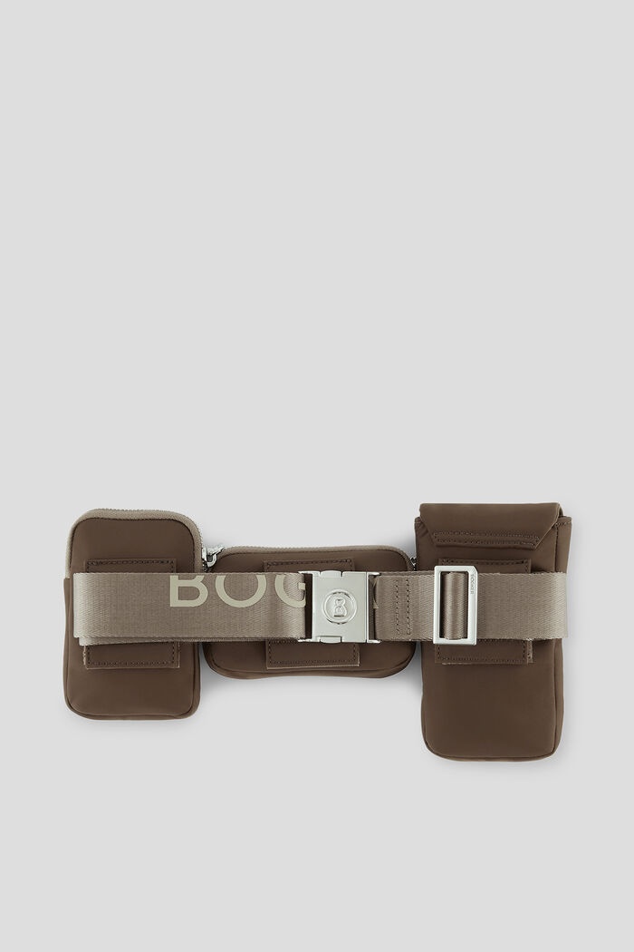 Klosters Enja Multipocket belt bag in Coffee - 2