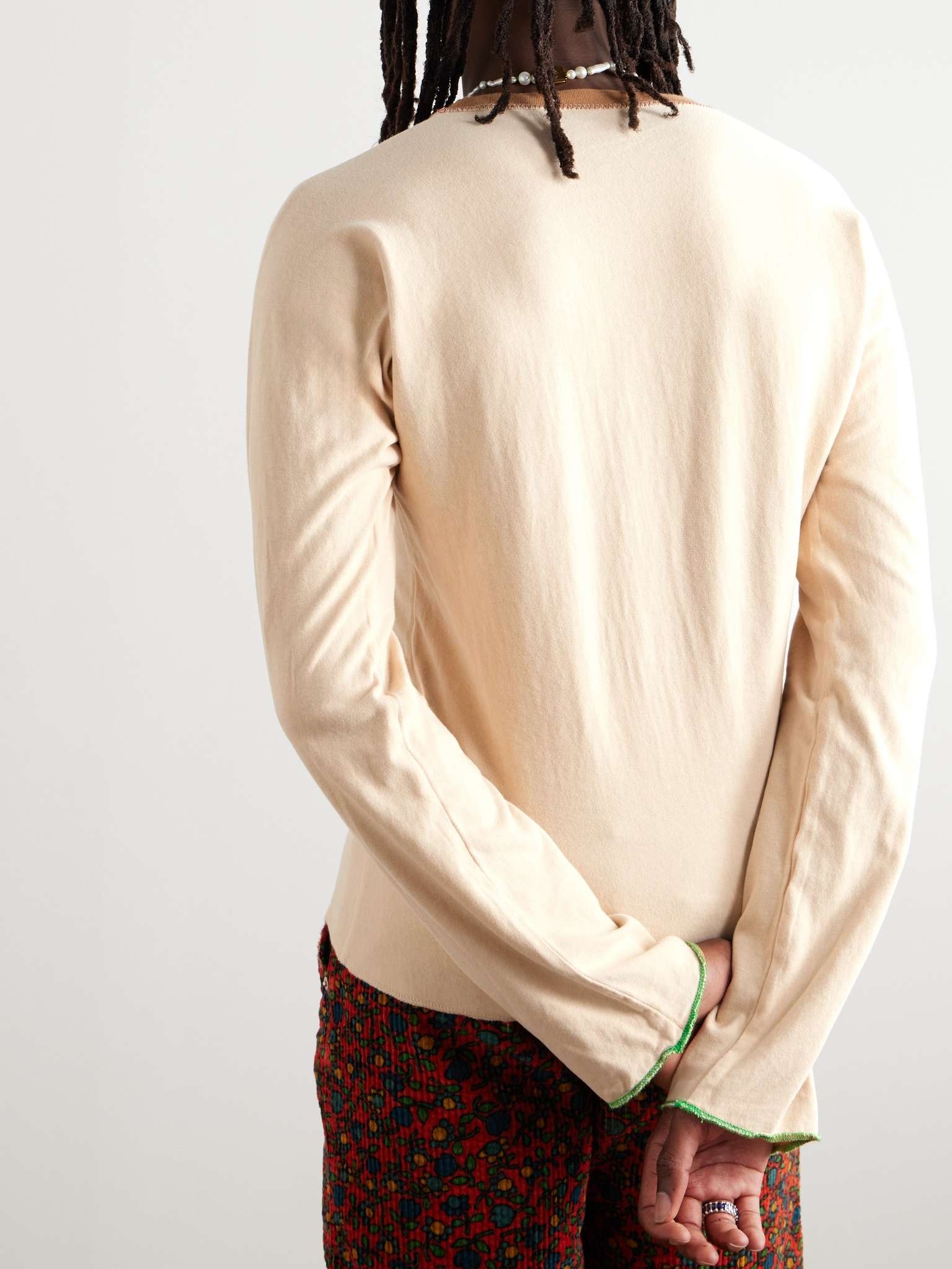 Reversible Printed Cotton and TENCEL™ Lyocell T-Shirt - 3
