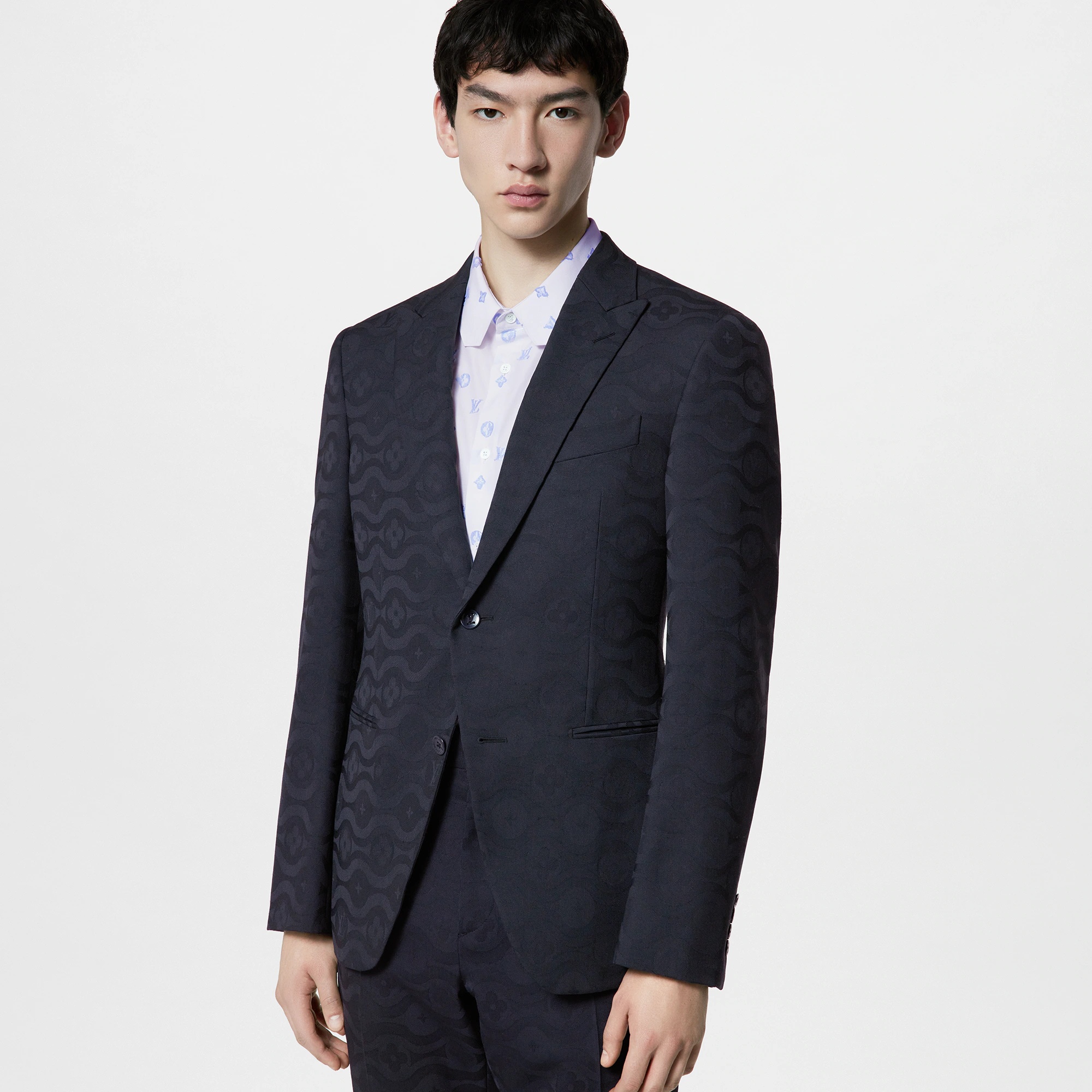 Single-Breasted Wool Pont Neuf Cutaway Jacket - 4
