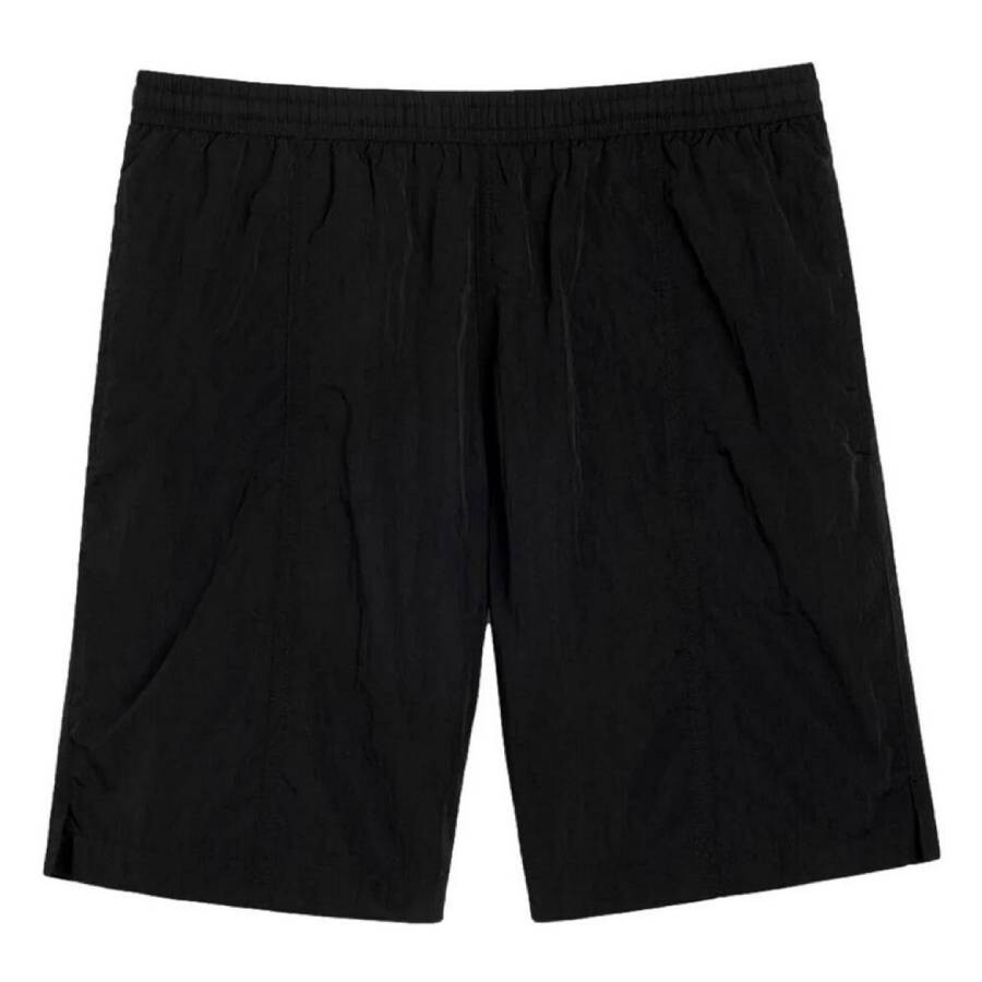 Ami Paris Black Nylon Canvas Swim Shorts - 5