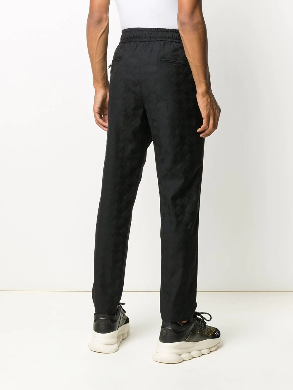 drawstring waist trousers - 6