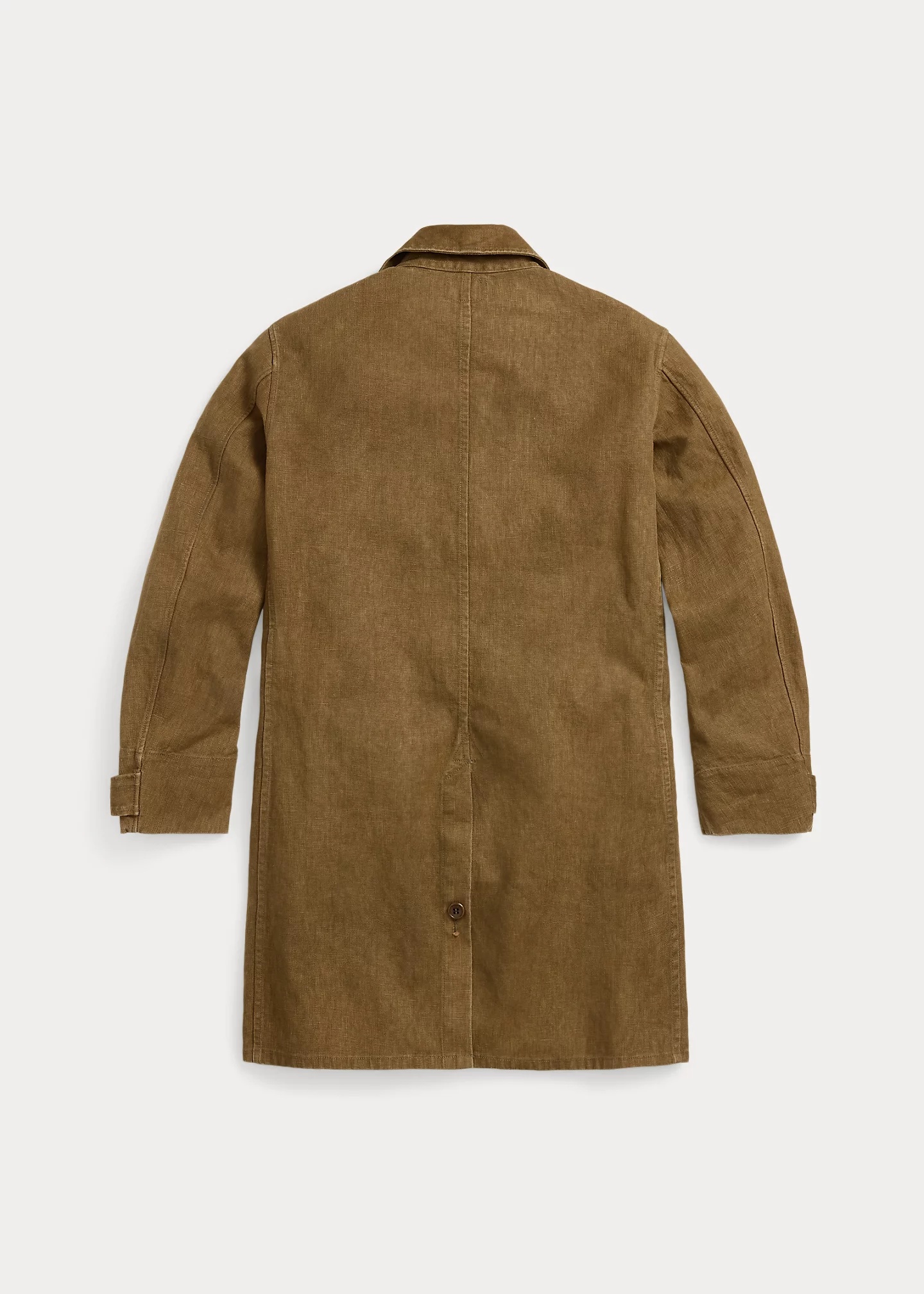 Bonded Linen Walking Coat - 2