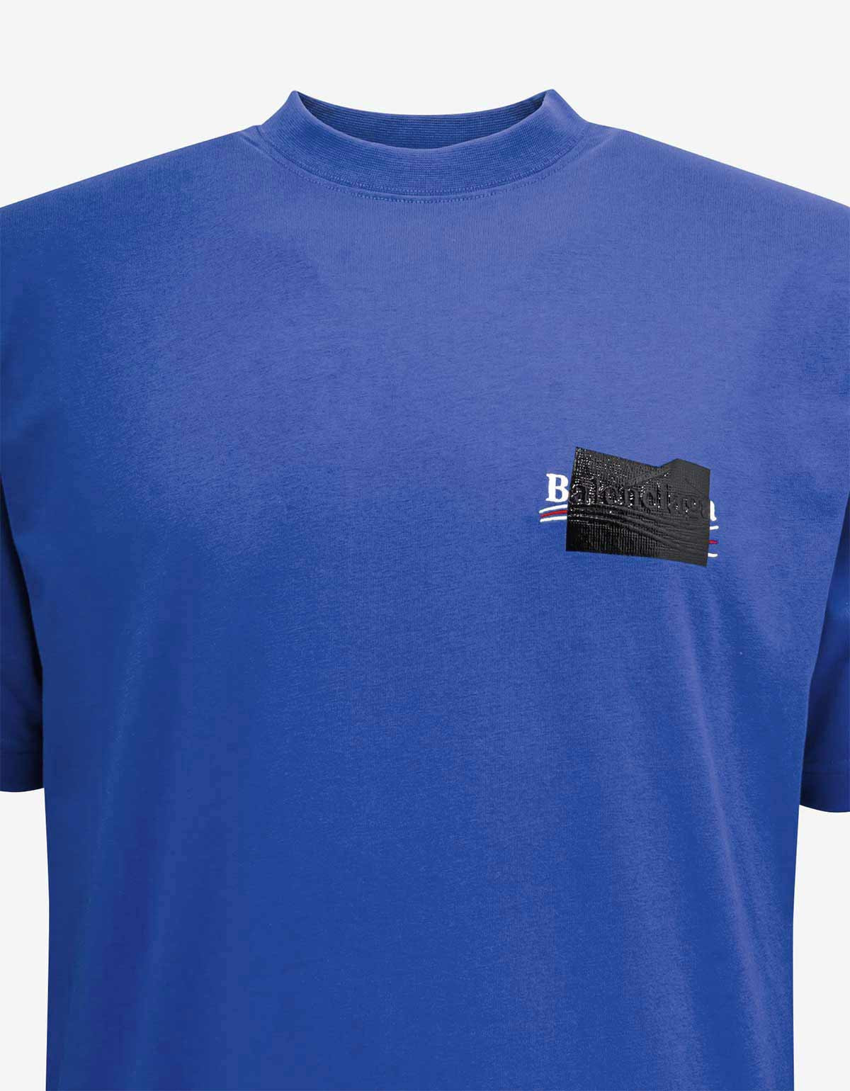 Balenciaga Blue Gaffer Logo Large T-Shirt - 3