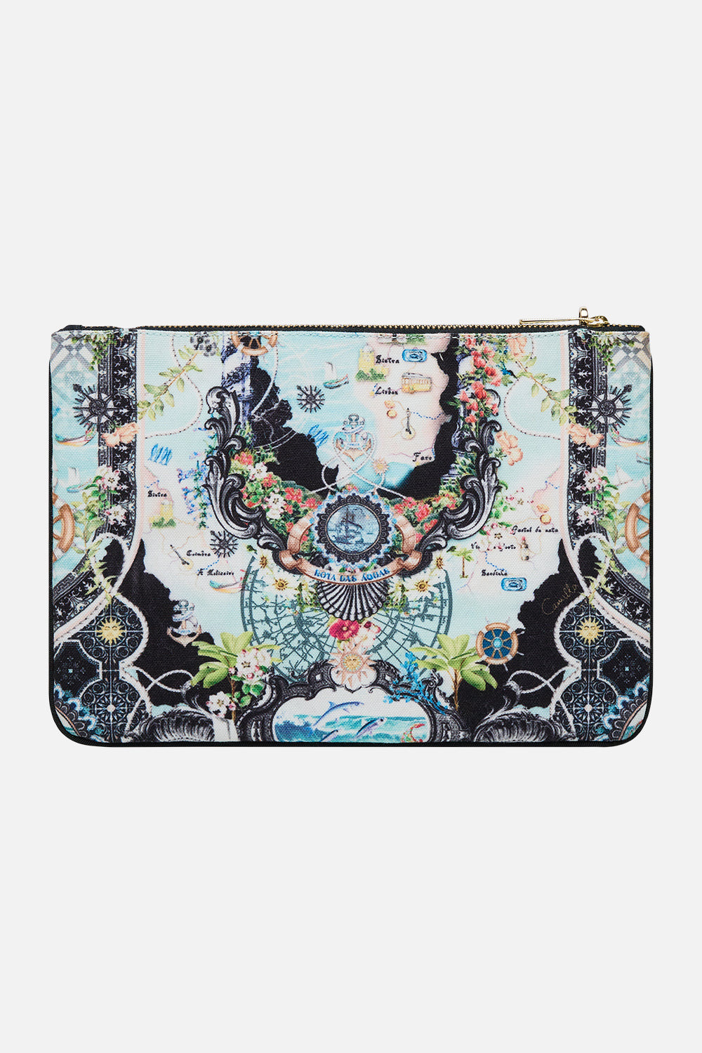 SMALL CANVAS CLUTCH - 3