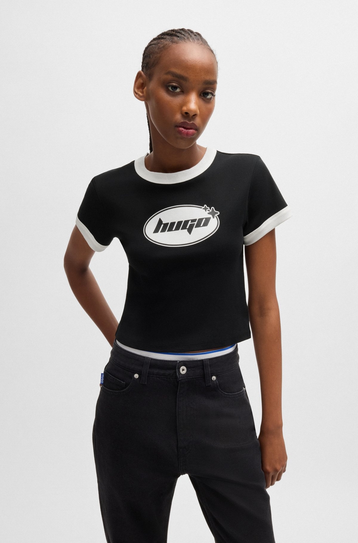 COTTON-JERSEY T-SHIRT WITH SEASONAL GRAPHIC PRINT - 2