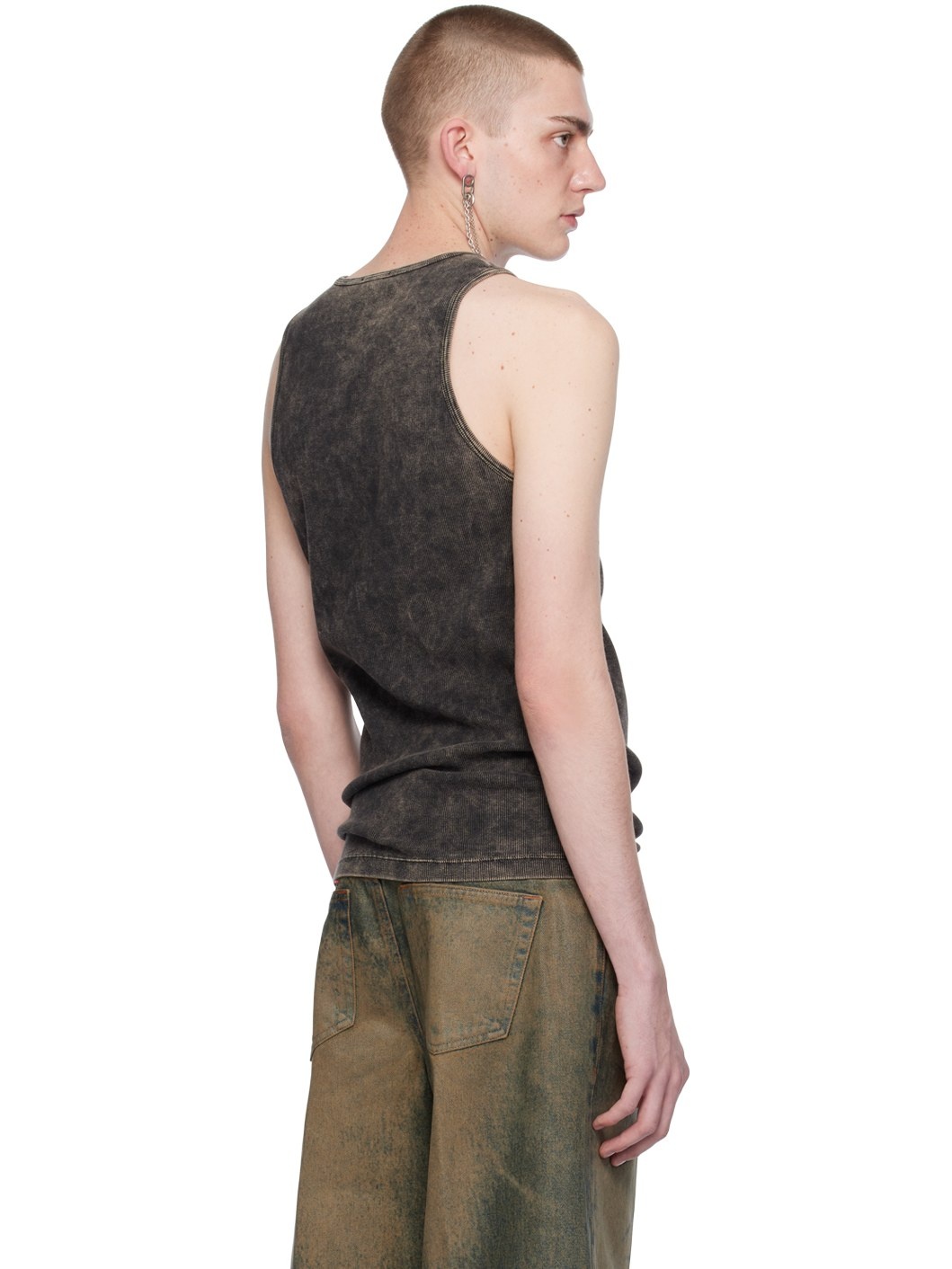 SSENSE Exclusive Brown Tank Top - 3