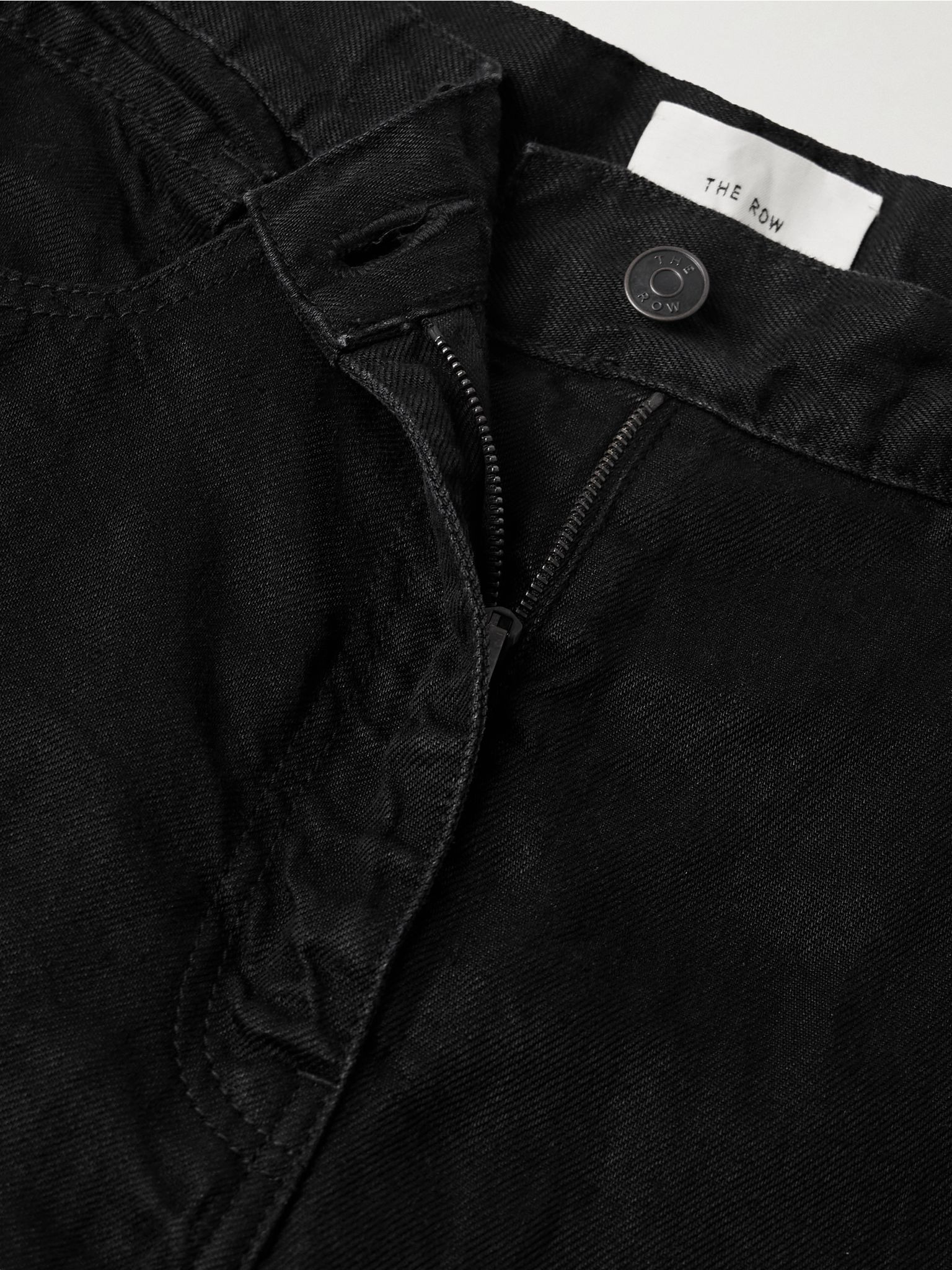 Tarley high-rise straight-leg jeans Black - 4