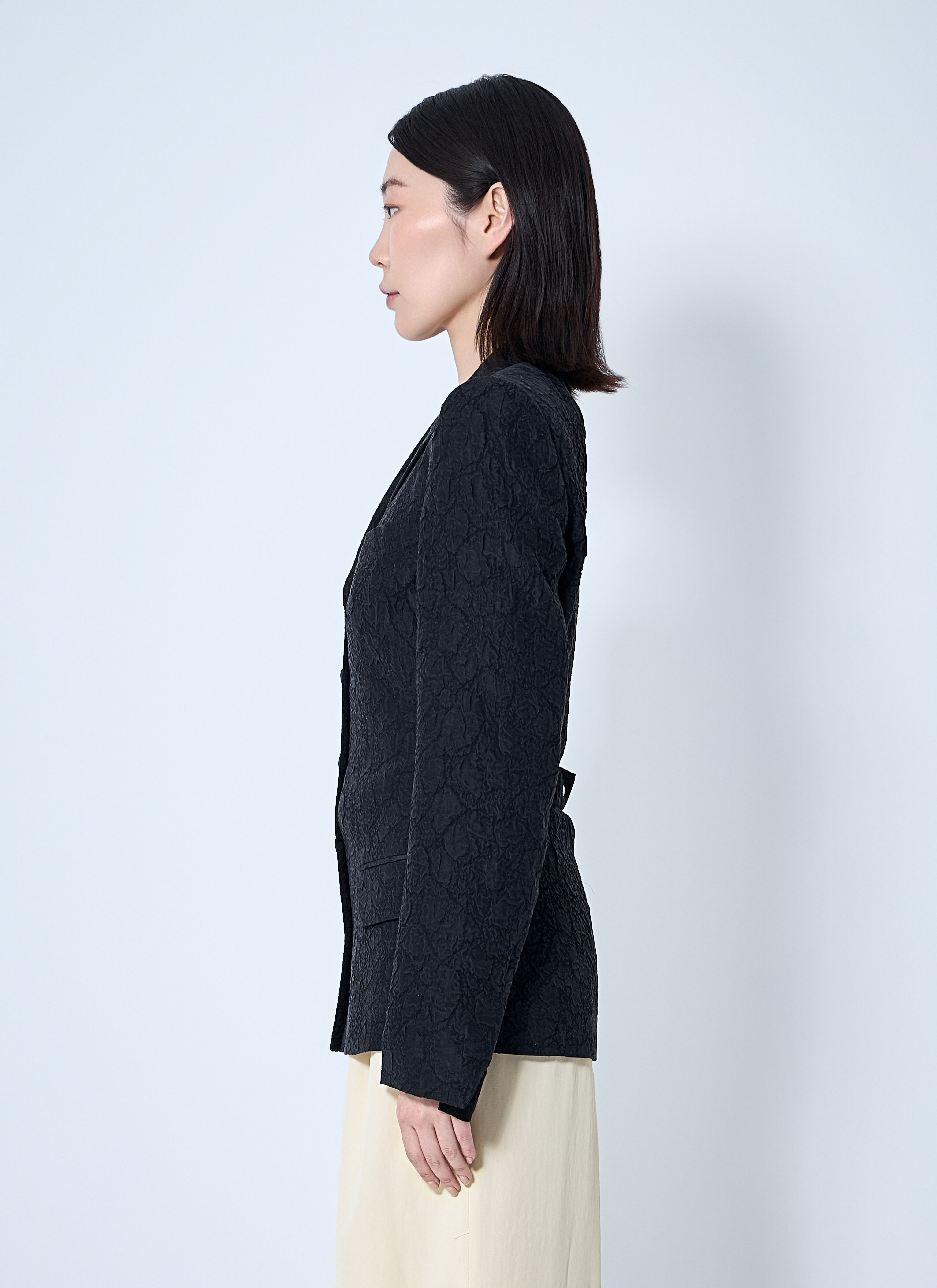 Textured Blazer - 3