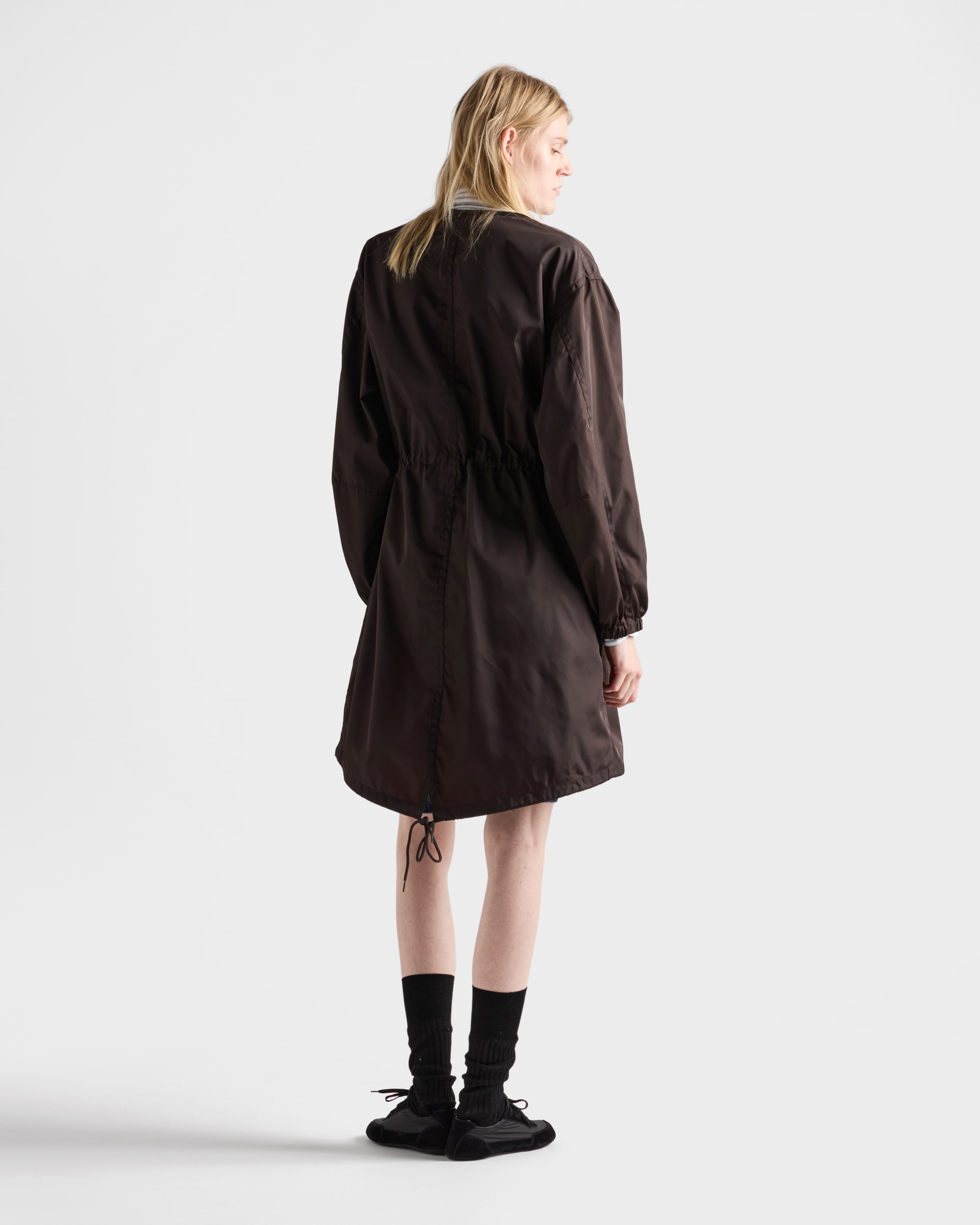 Re-Nylon raincoat - 5