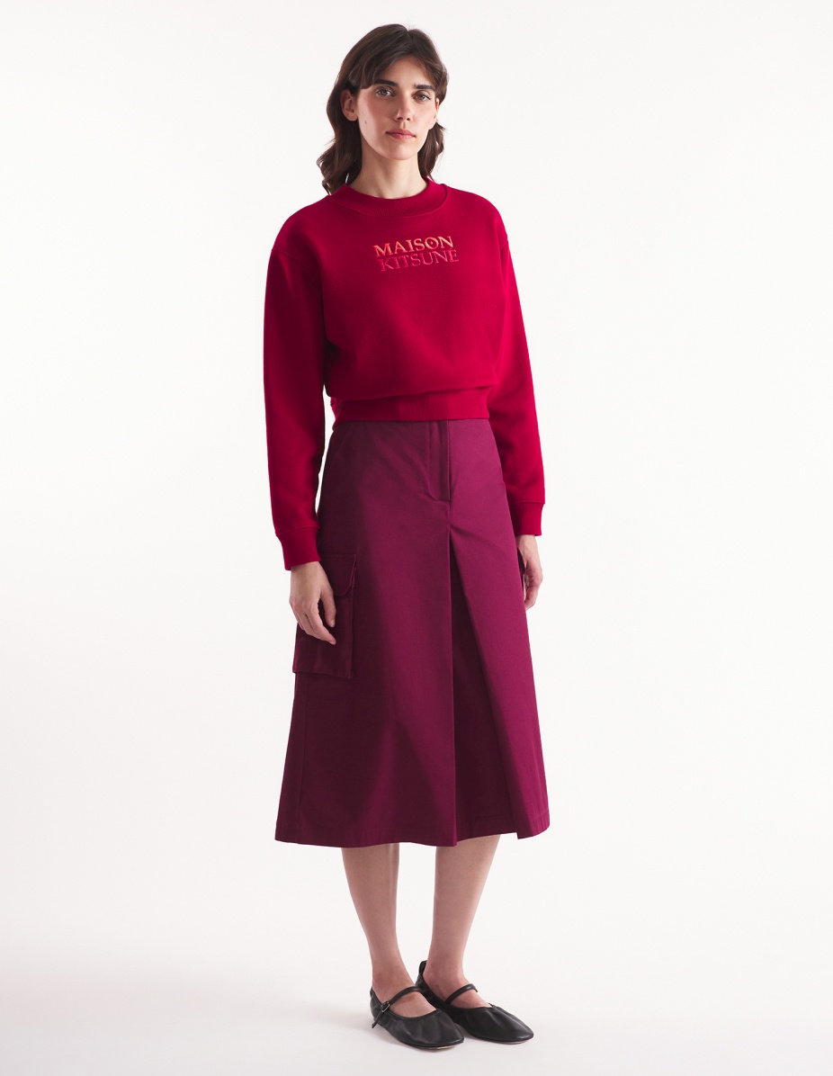 GRADIENT MAISON KITSUNE BOXY SWEATSHIRT - 2