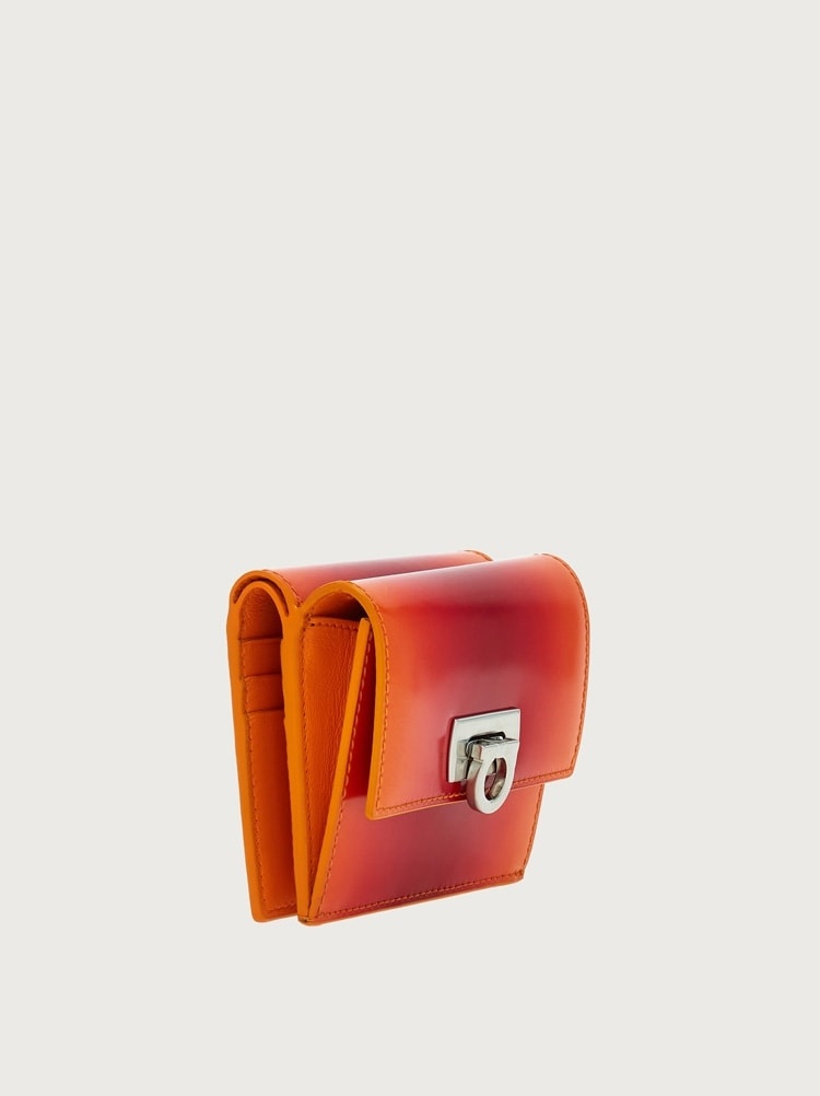 COMPACT WALLET WITH GANCINI CLASP - 2