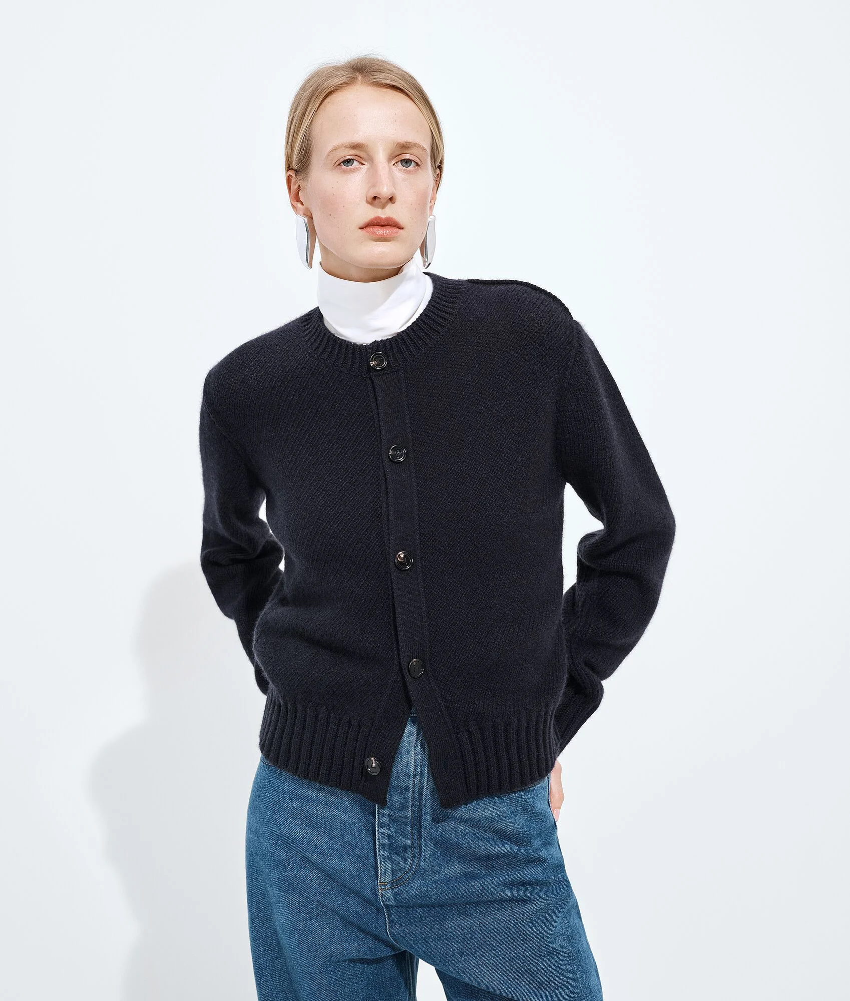 Cashmere Cardigan - 1