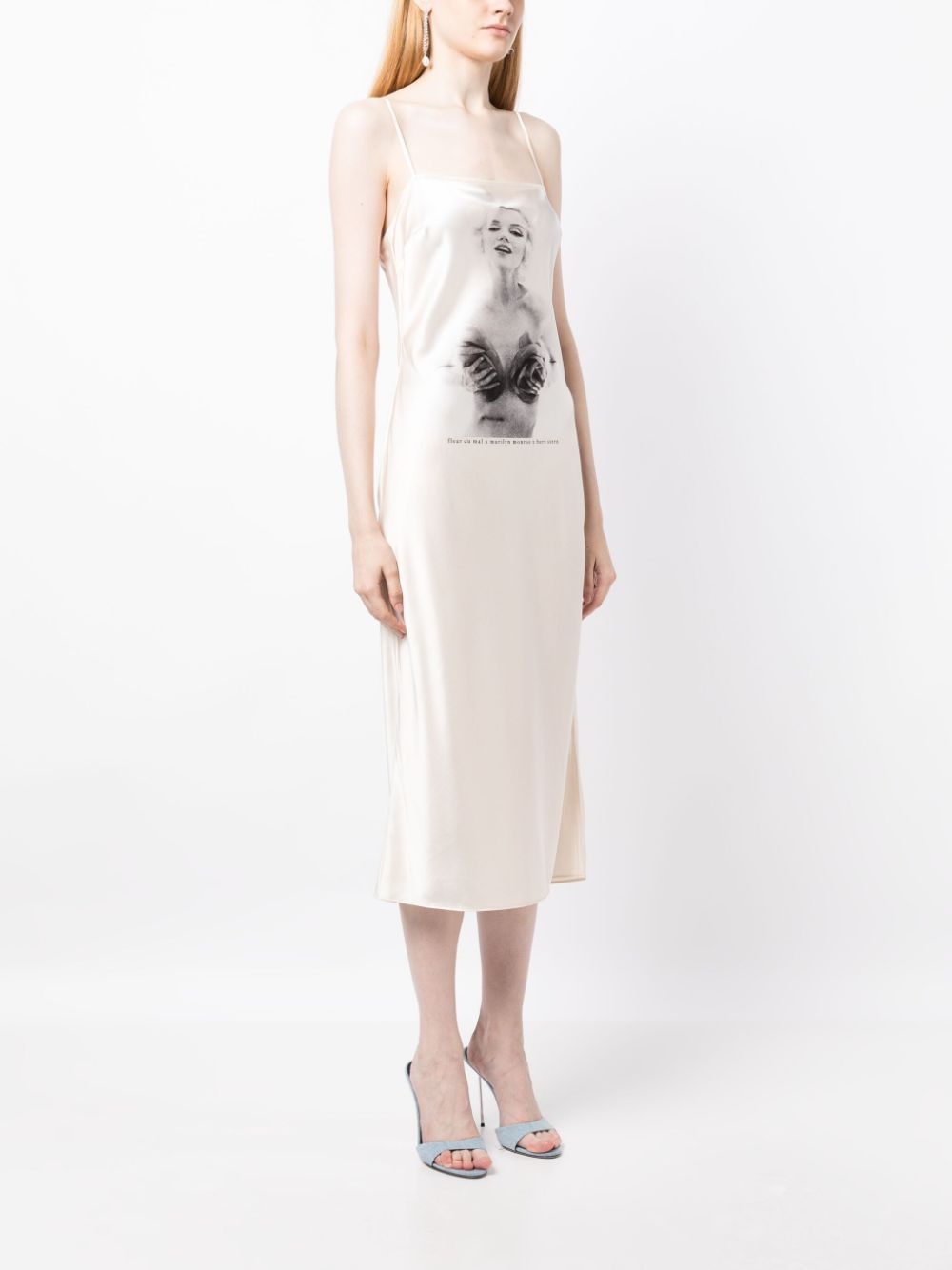 Marilyn sleeveless midi dress - 3