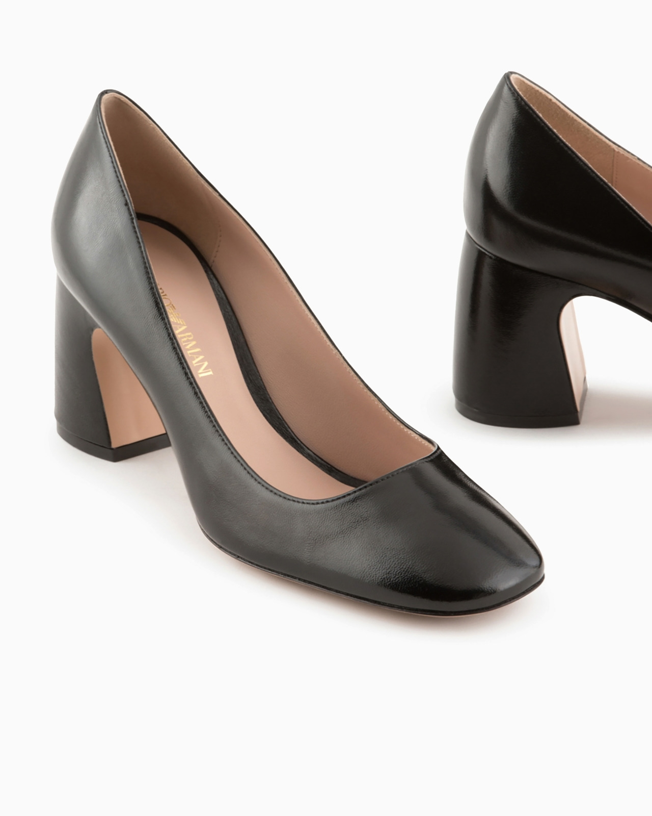 Patent leather court shoes - 5