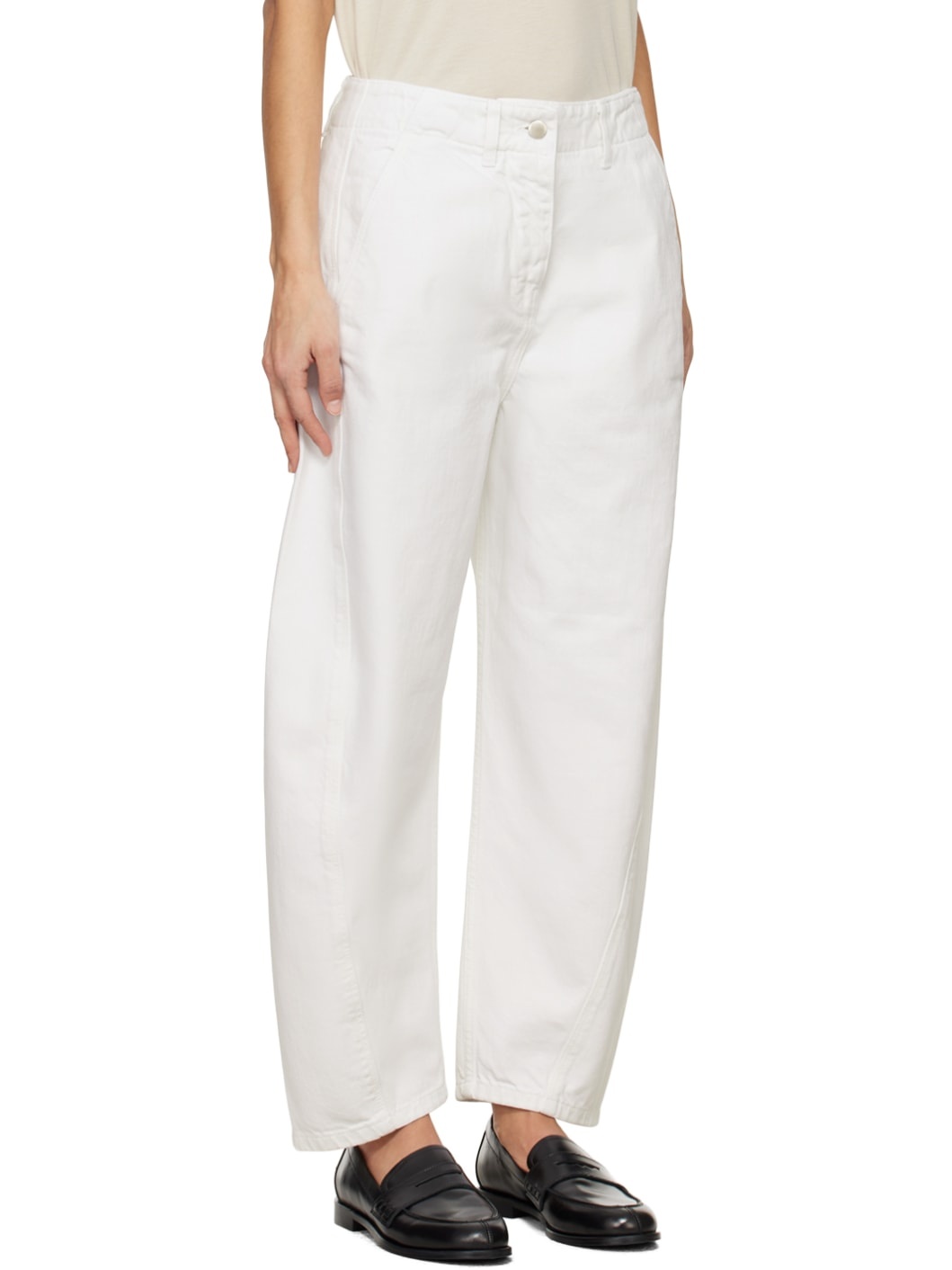 White Akerman Jeans - 4
