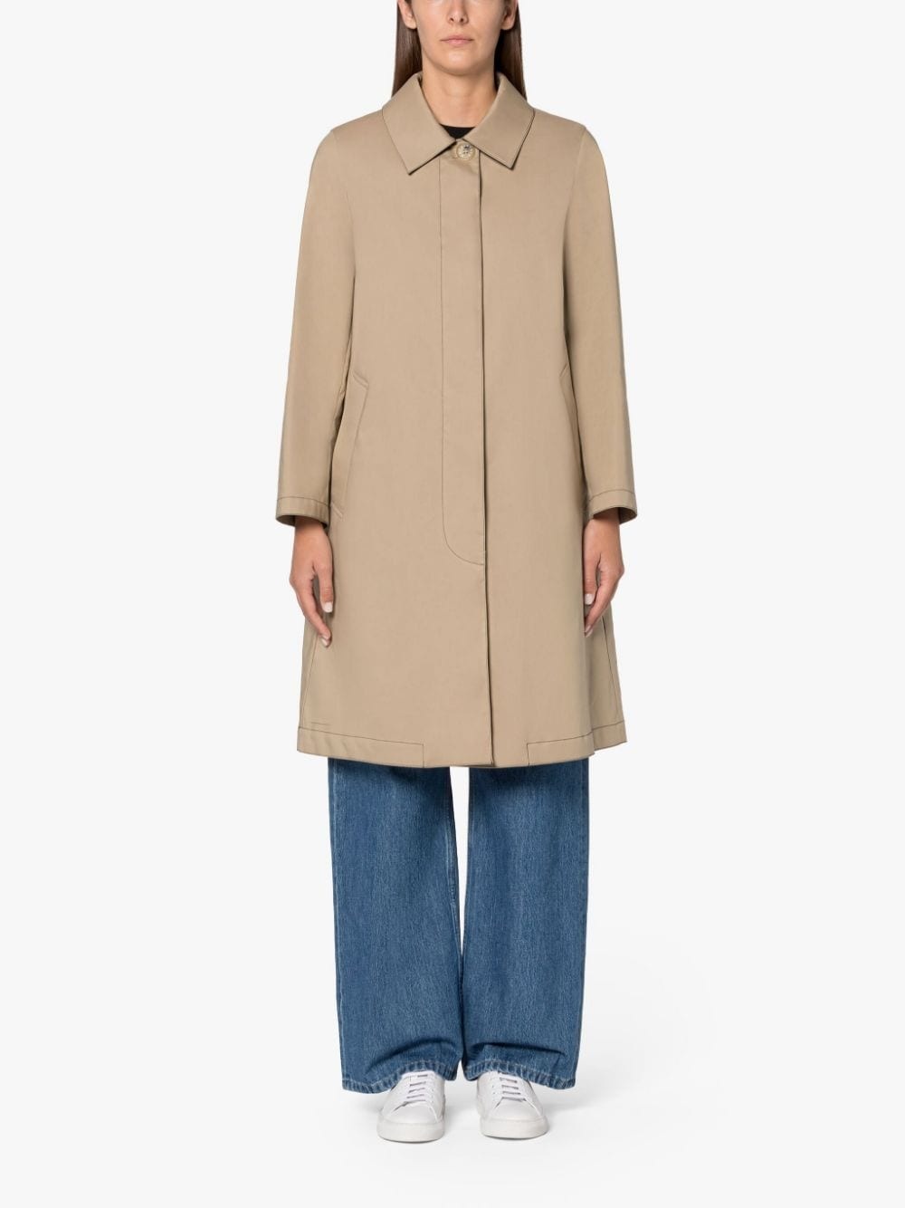 BANTON SINGLE-BREASTED TRENCH COAT - 3