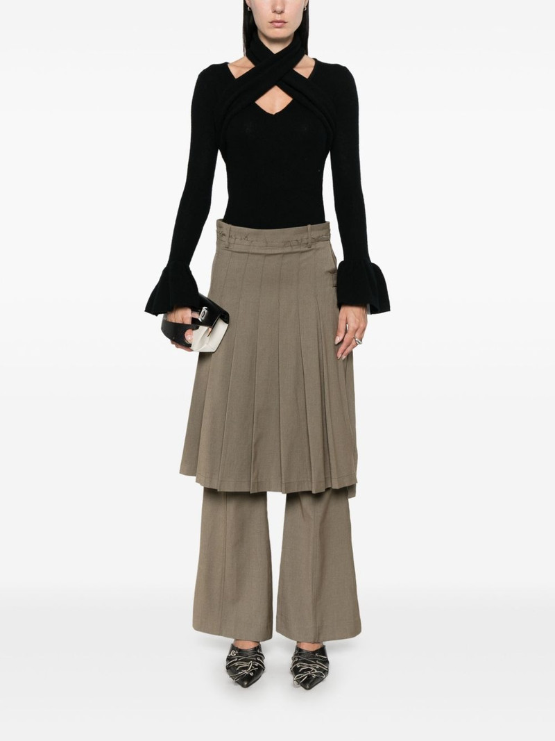 rokh cross-knitted sweater outlook