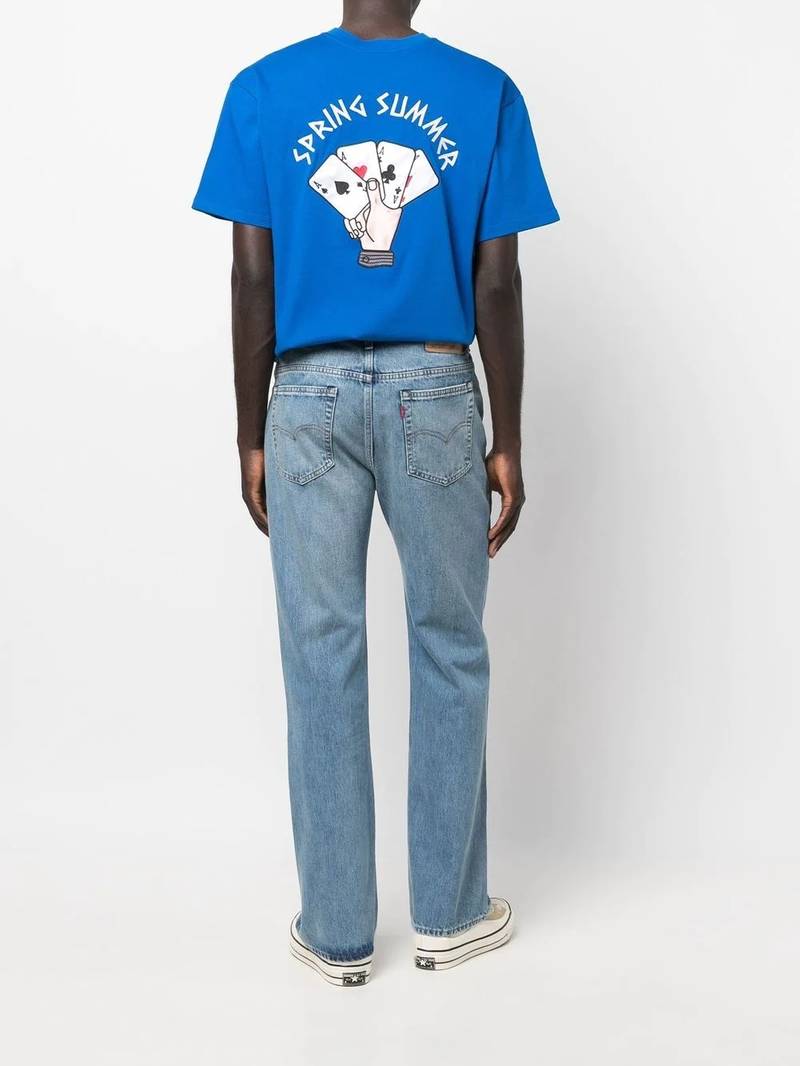 Just Don logo-print short-sleeve T-shirt outlook