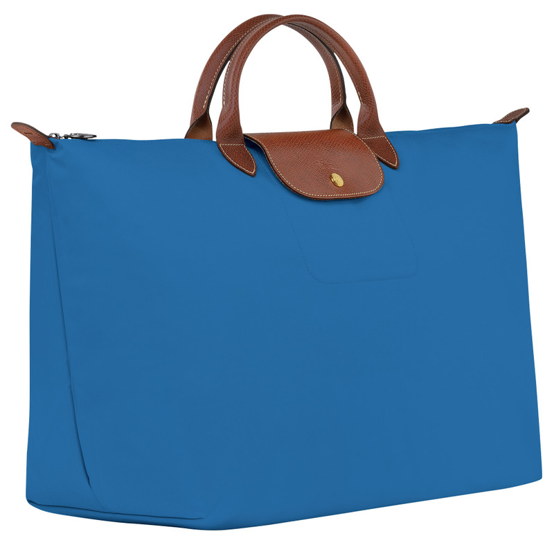 Longchamp Le Pliage Original S Travel bag Cobalt - Recycled canvas outlook