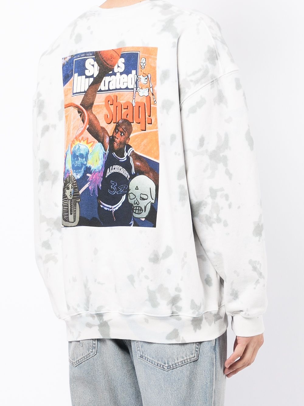 logo crew-neck sweatshirt - 4