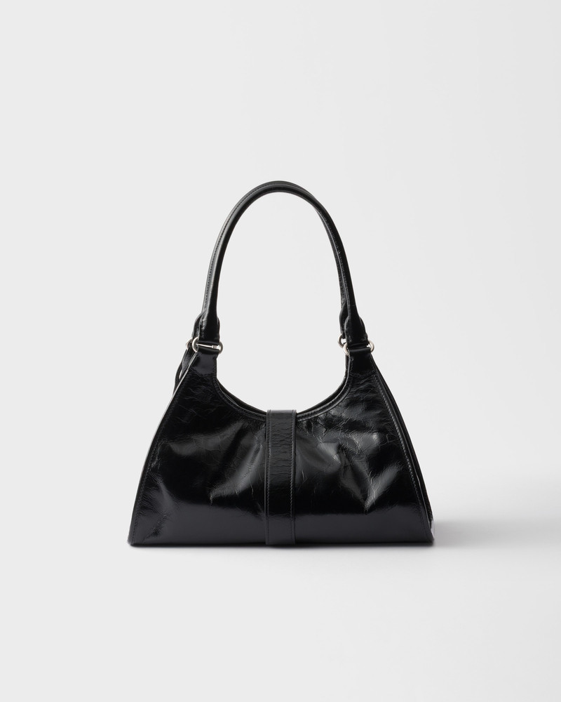 Medium leather tote bag 3