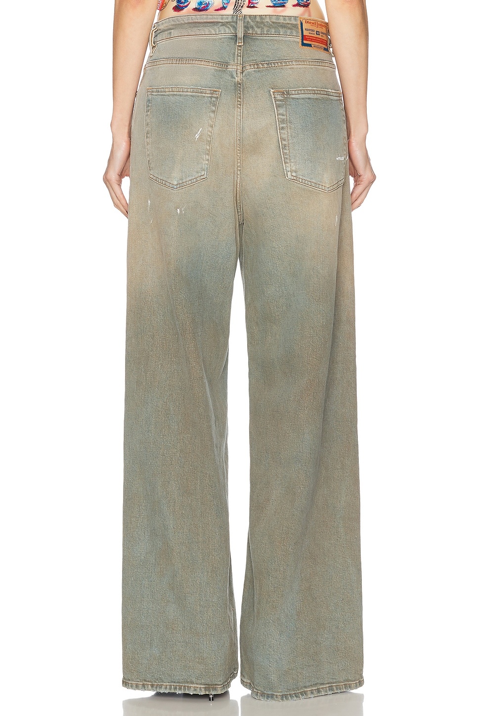 Low Rise Wide Leg - 4