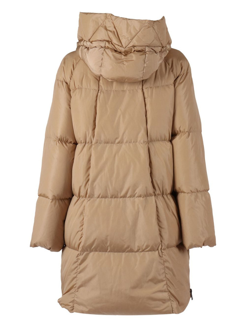 WEEKEND Max Mara hooded imbottito lungo coat outlook