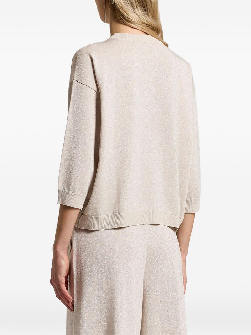 fine-knit crew-neck sweater 3