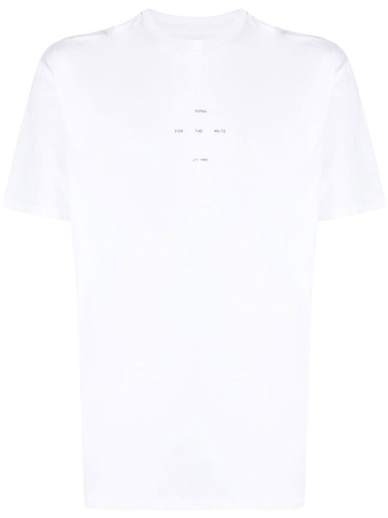 graphic-print cotton T-shirt - 1