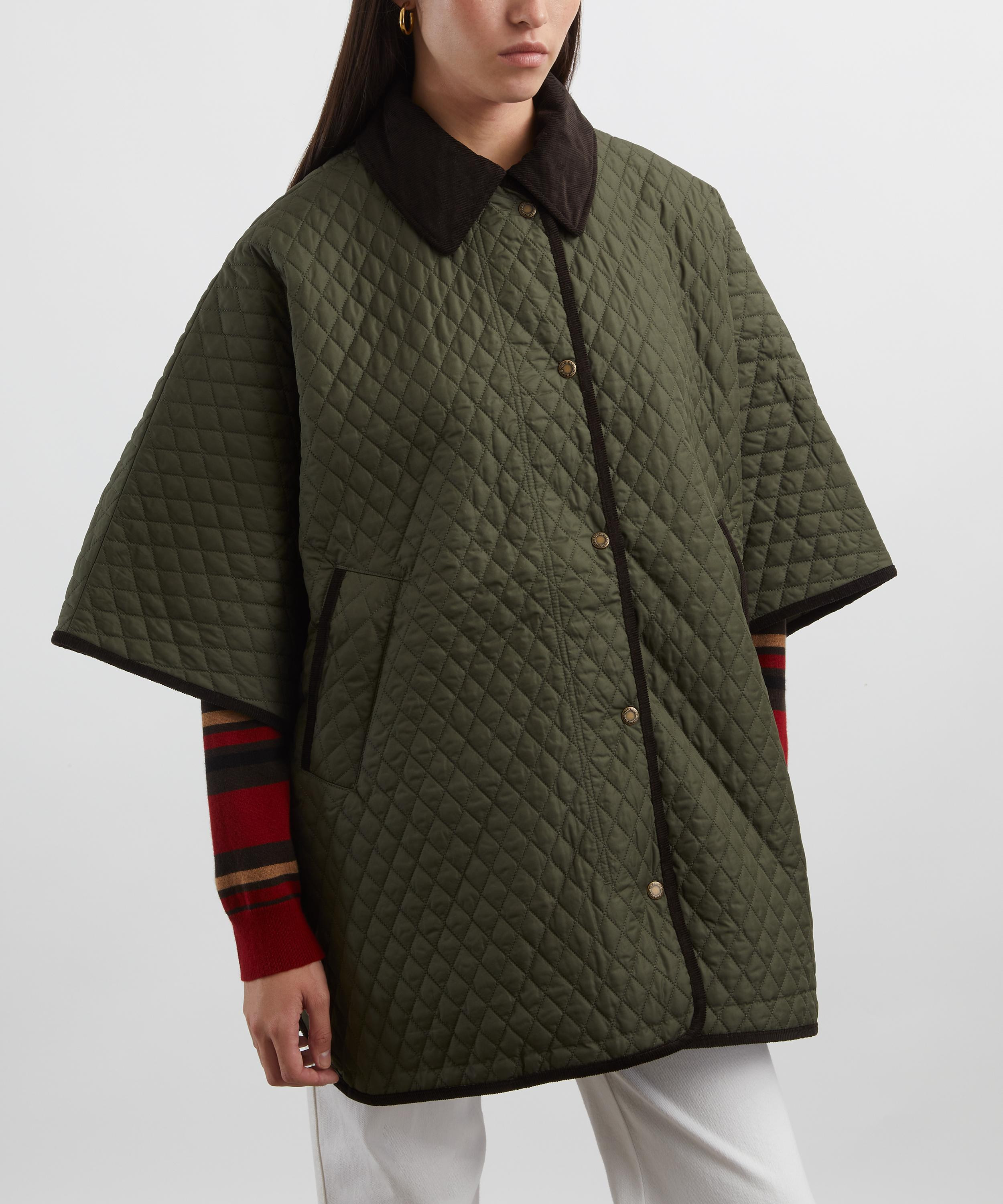 Oakham Quilted Cape - 3