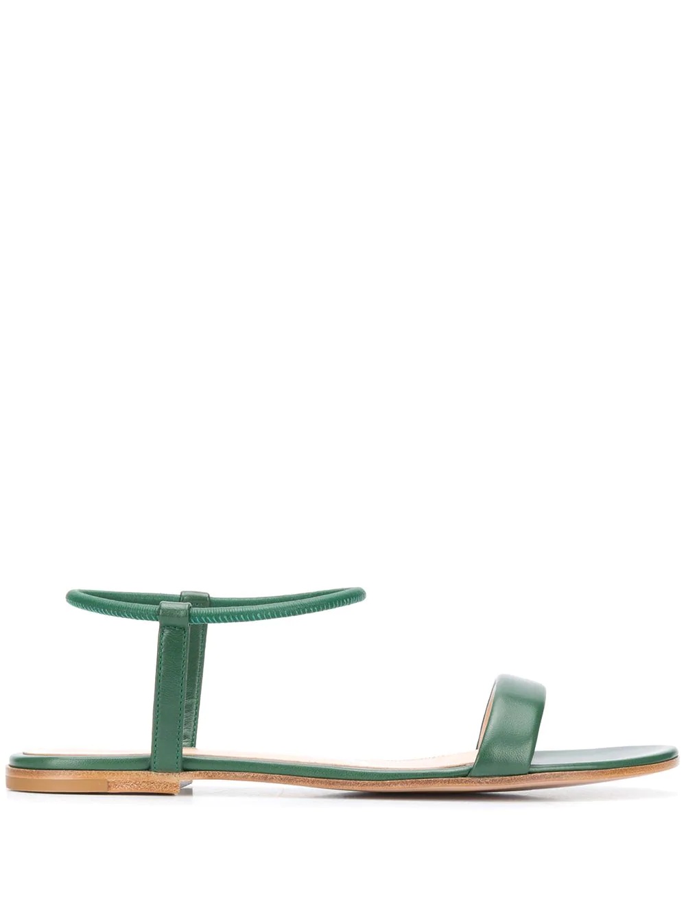 Jaime flat leather sandals  - 1