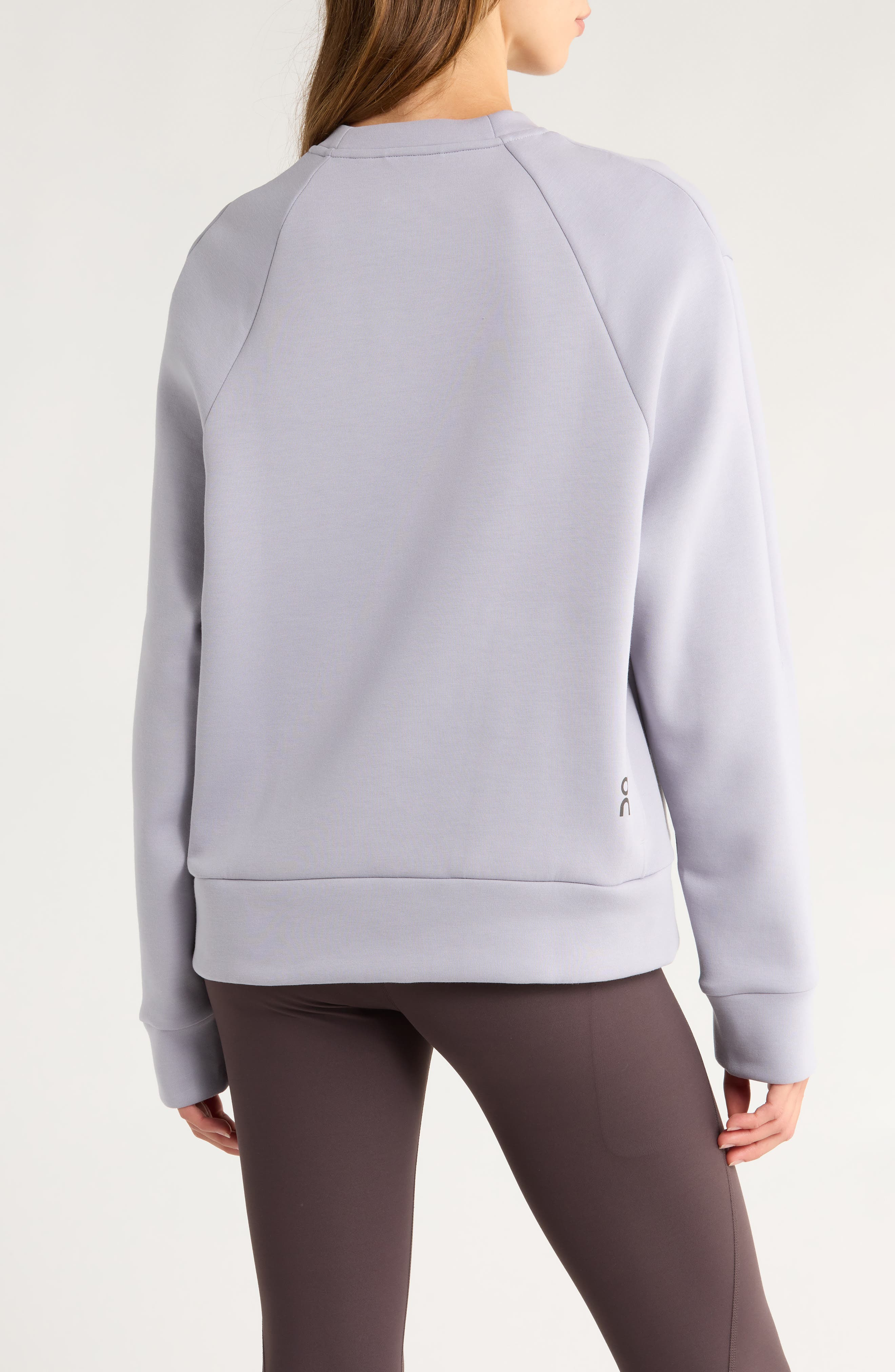 On Focus Tech Crewneck Sweatshirt in Lilac at Nordstrom - 2