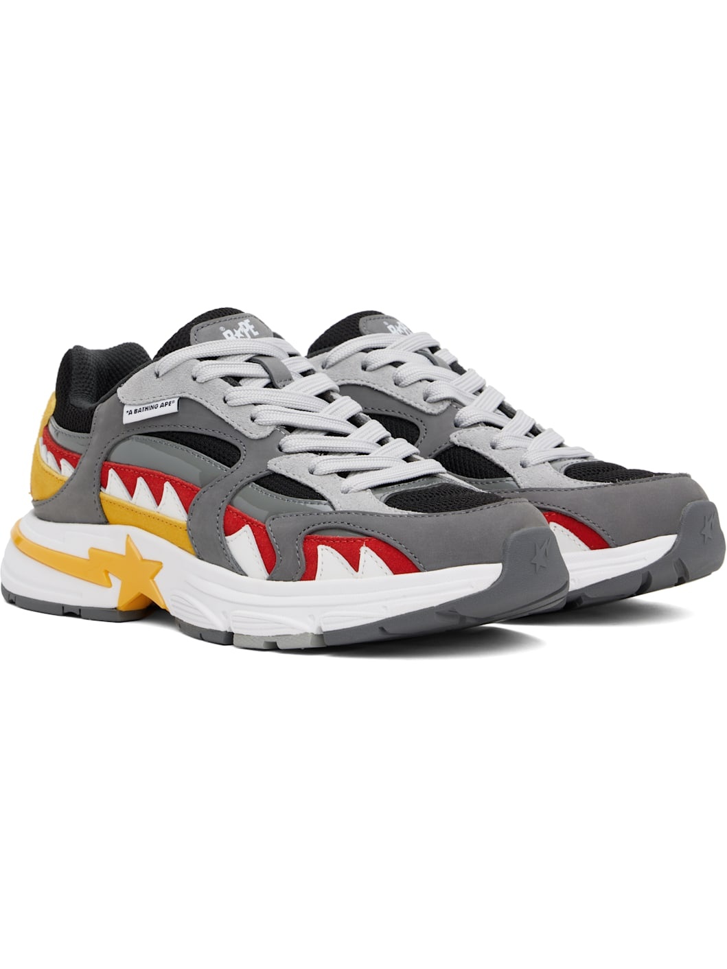 Gray Shark STA Malaysia M1 Sneakers - 4