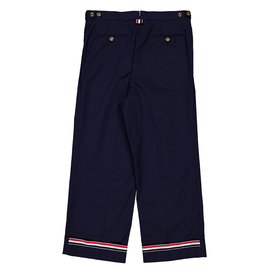 Thom Browne Men's RWB-Stripe Tailored Trousers - 2
