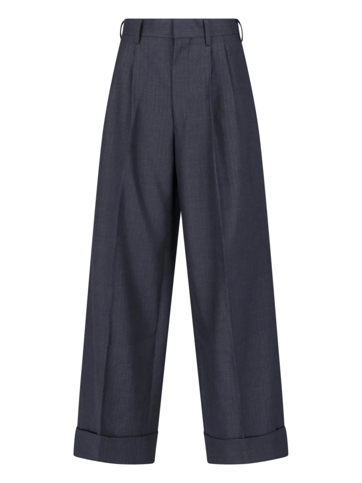 TAILORED WOOL TROUSERS - 1
