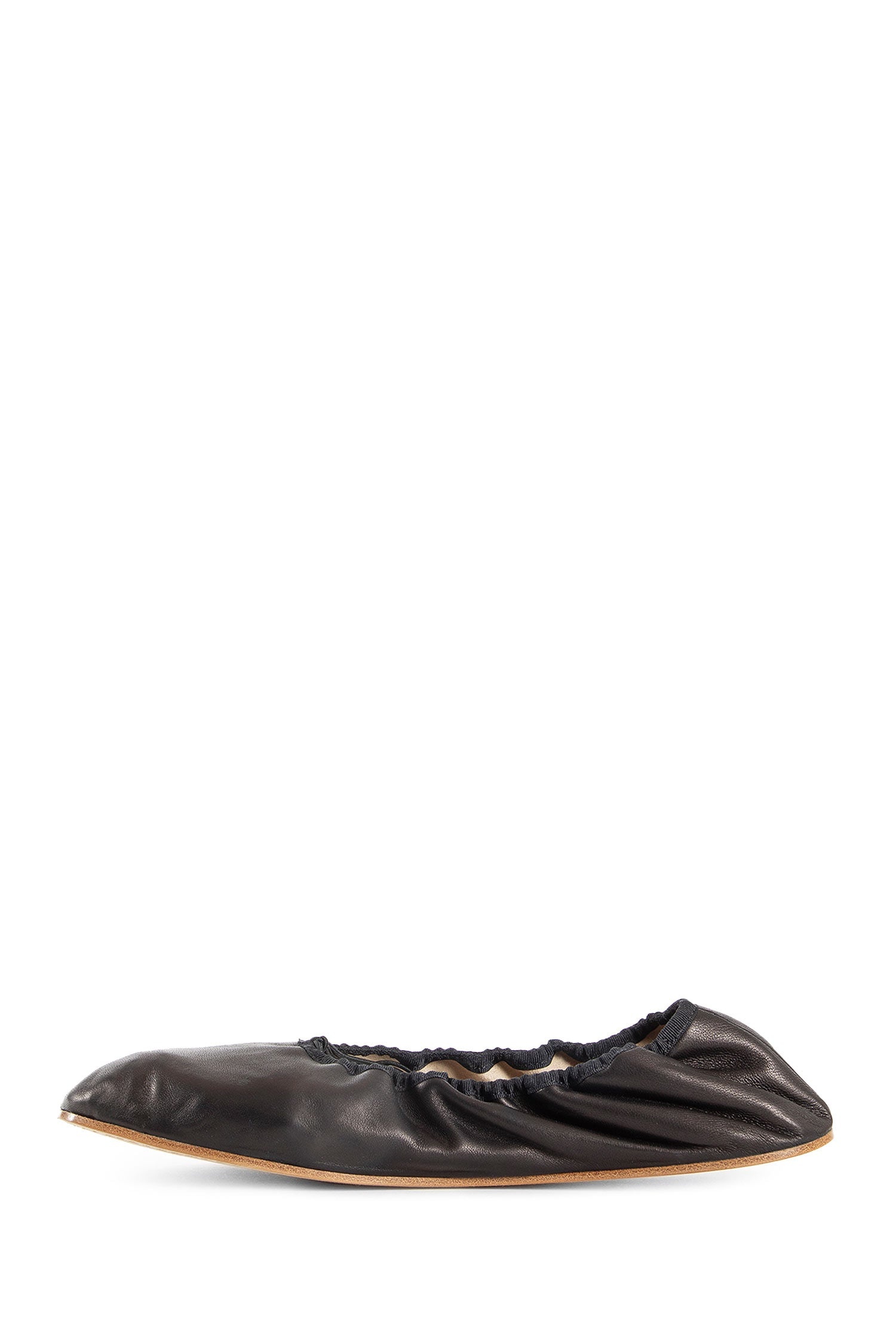Round-Ballet-Flats-In-Leather - 4