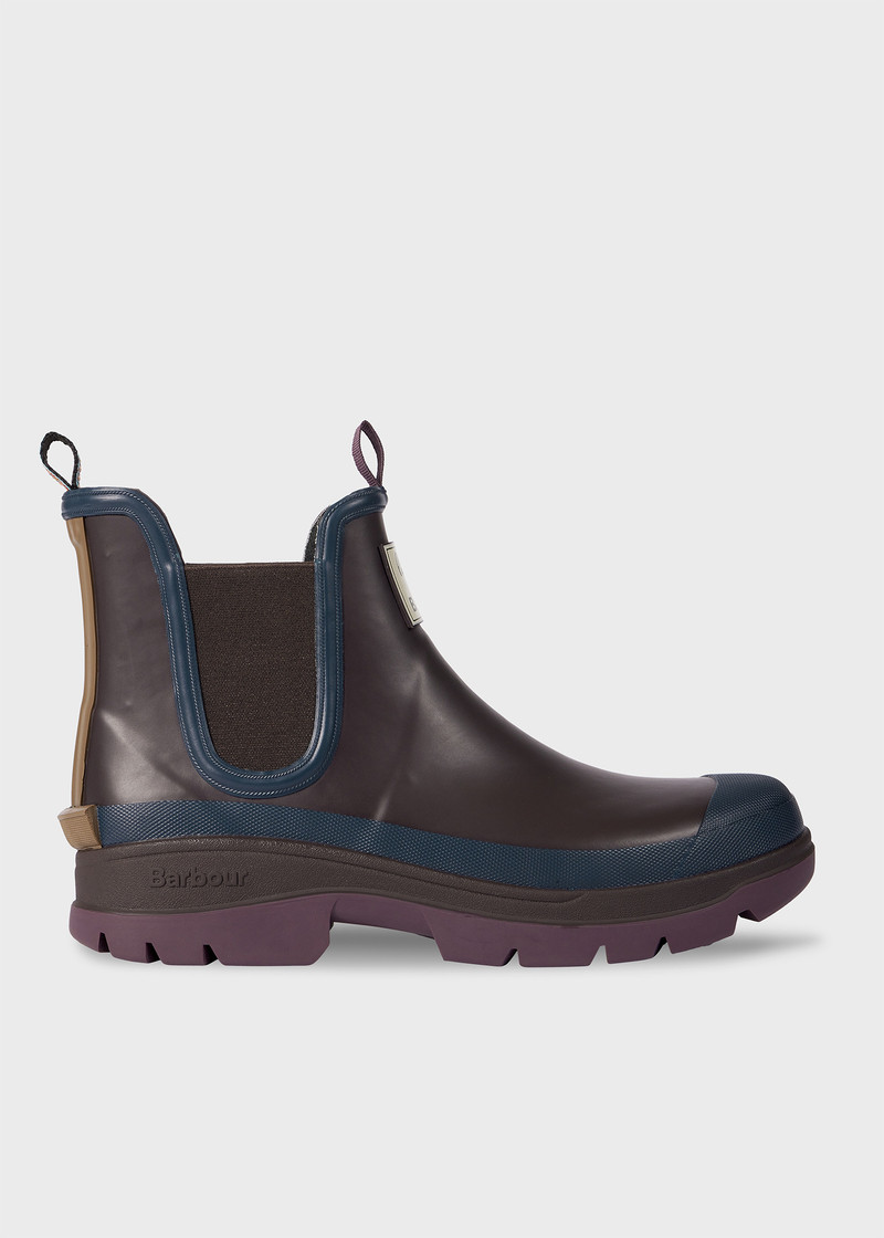 Paul Smith loves Barbour - Rustic Ankle Wellingtons 1