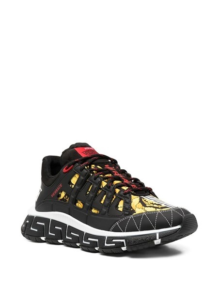 Trigreca Barocco sneakers with print - 4