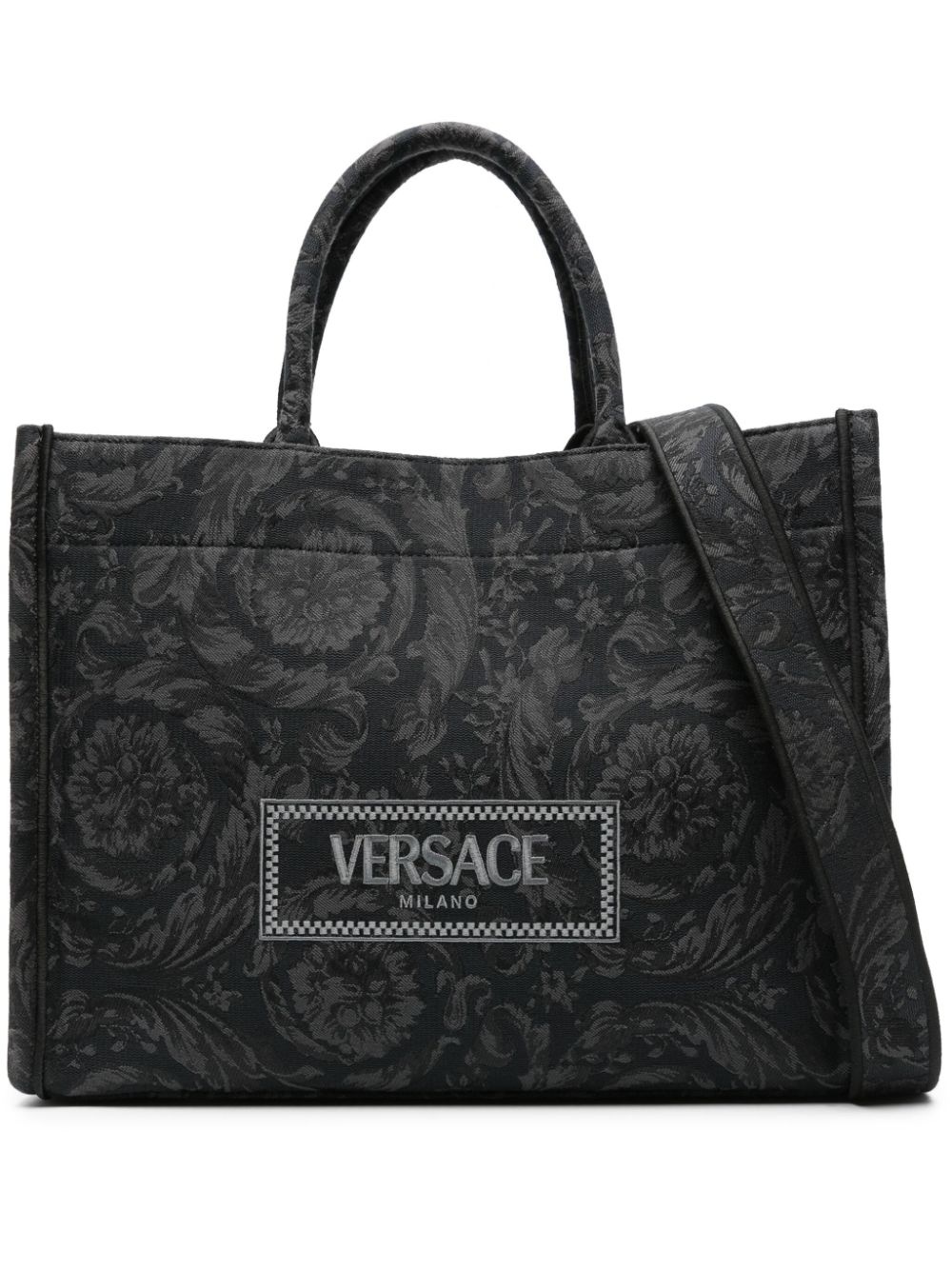 large Barocco Athena tote bag - 1